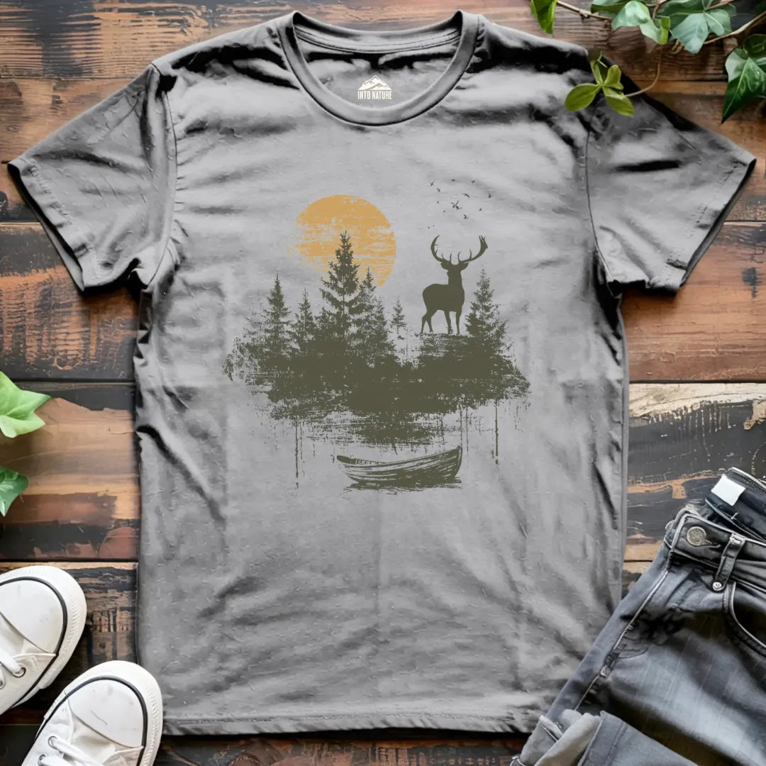 The Deer Boat Tee