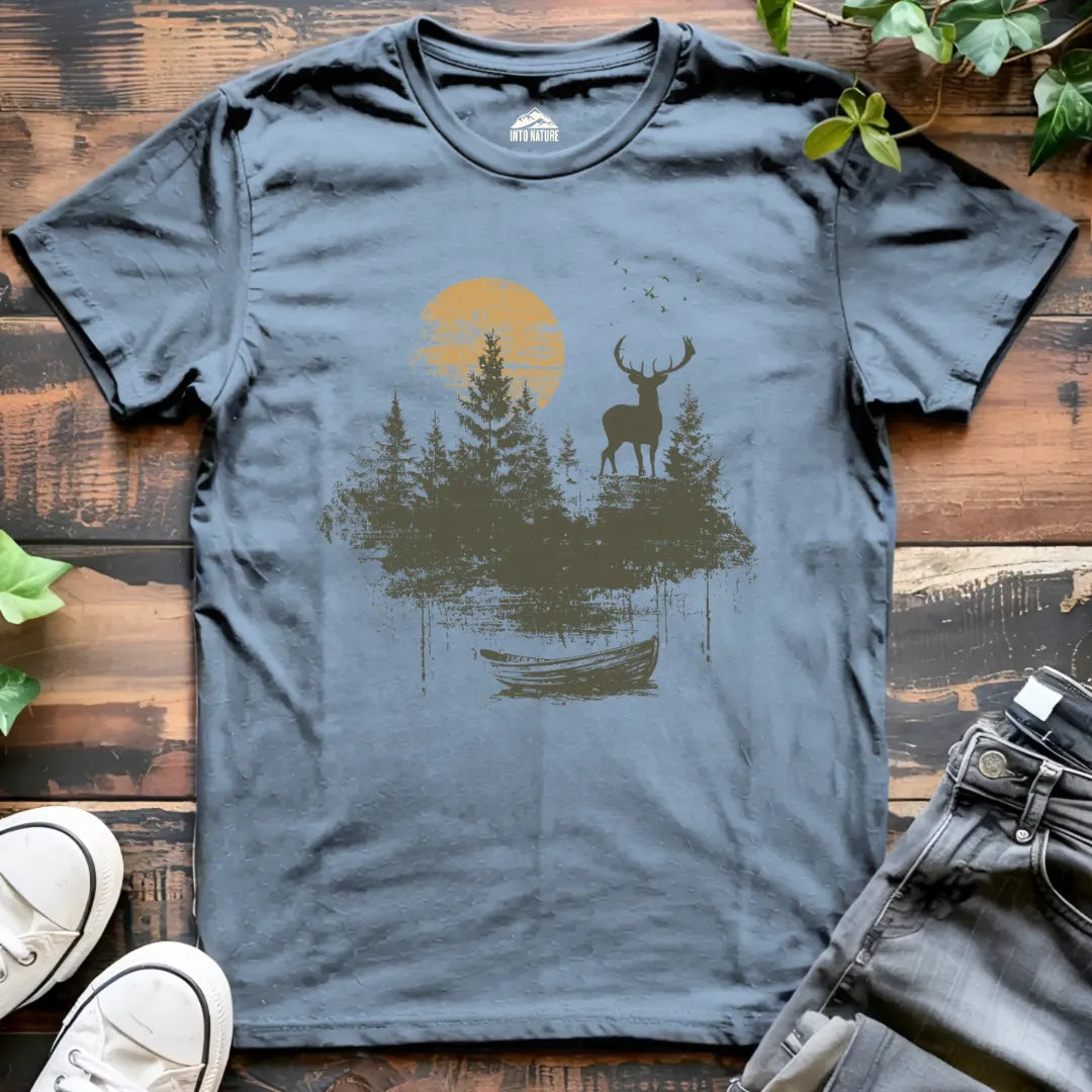 The Deer Boat Tee
