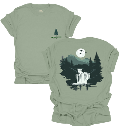 Into Nature Unisex Softstyle T-Shirt - Adventure & Outdoor Graphic Tee