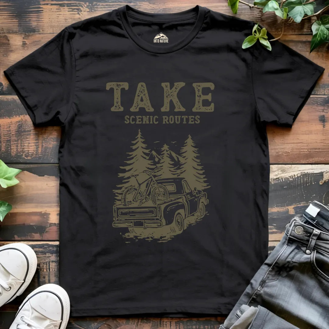 Take Scenic Routes Tee