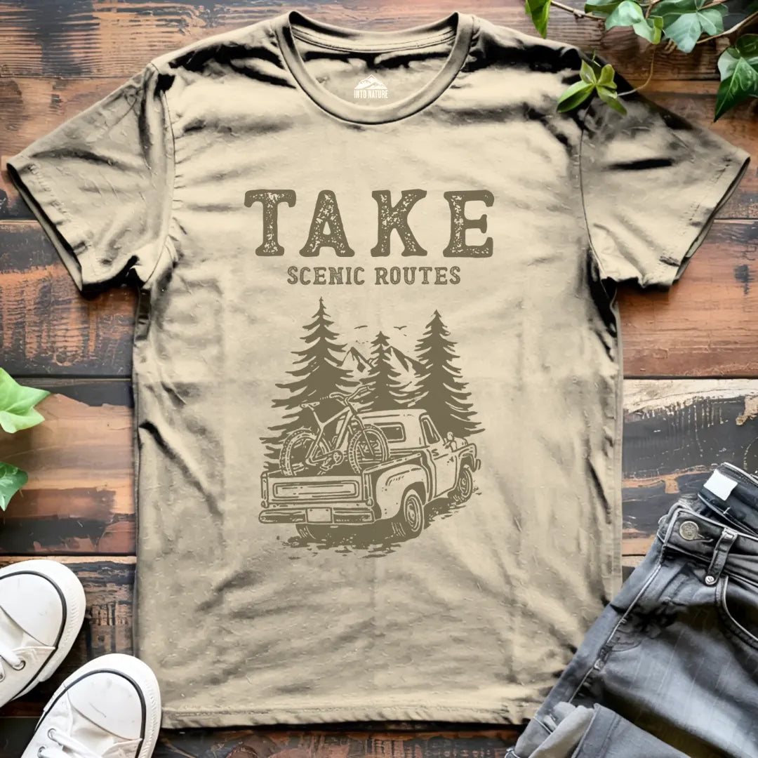 Take Scenic Routes Tee