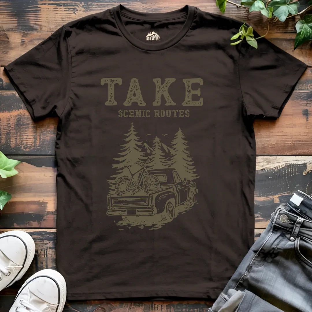Take Scenic Routes Tee