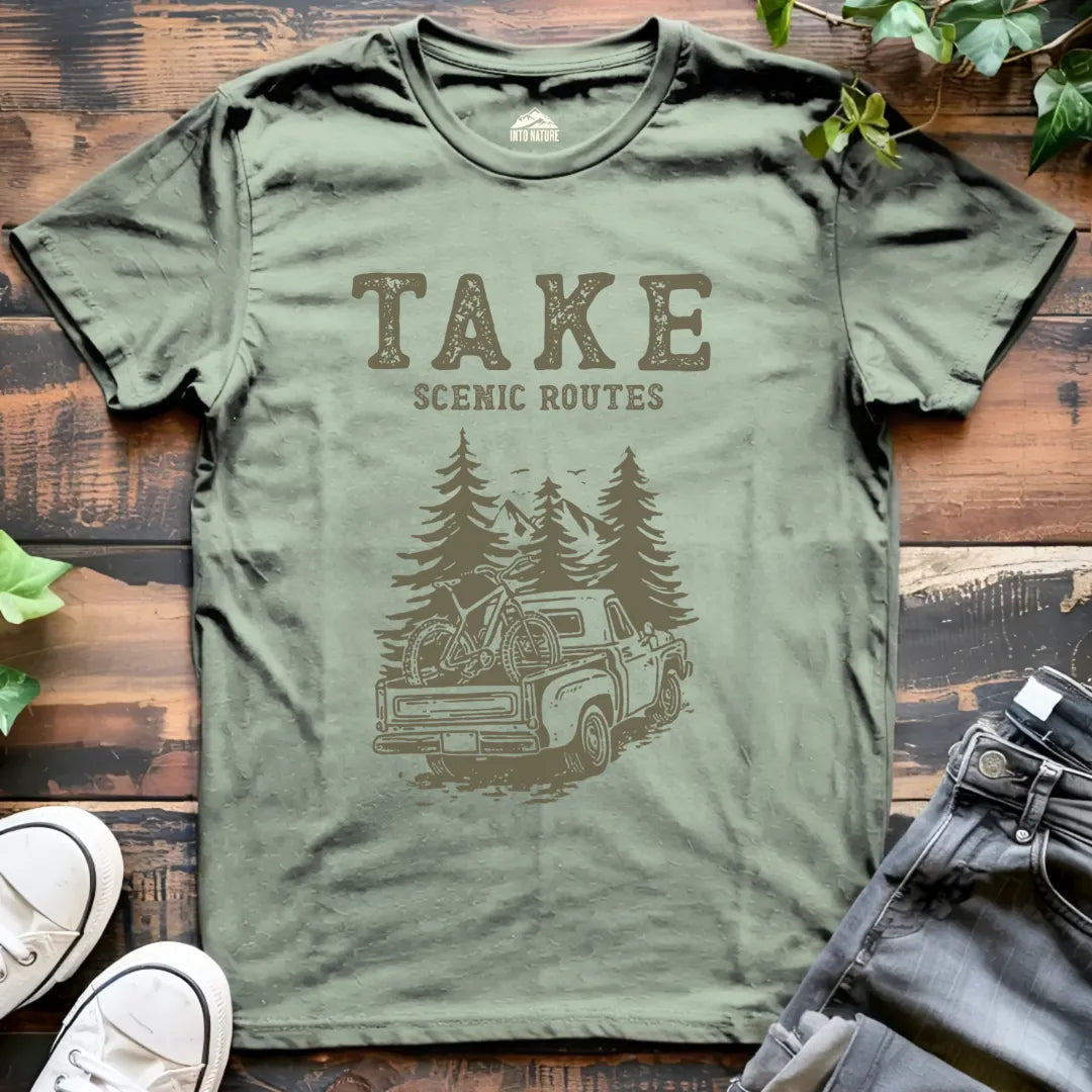Take Scenic Routes Tee