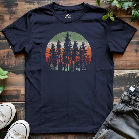 Stripes & Pines Tee