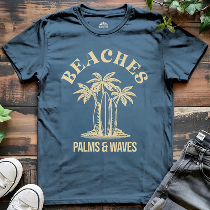 Palms & Waves Summer Tee