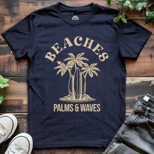 Palms & Waves Summer Tee