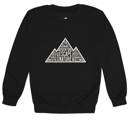 Escape to Nature Graphic Crewneck Sweatshirt