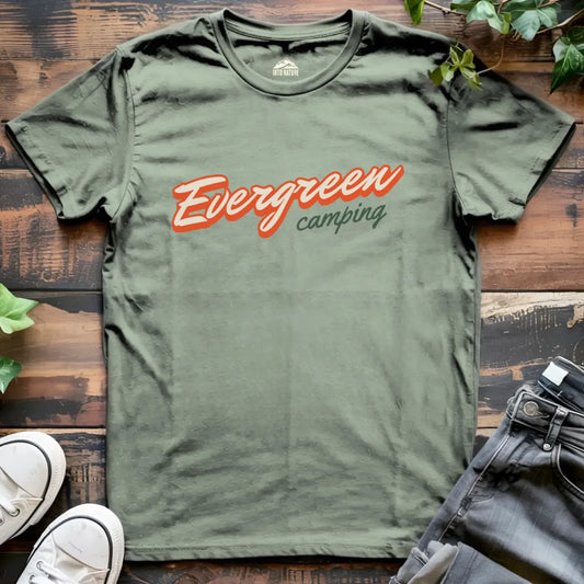 Evergreen Camping Tee