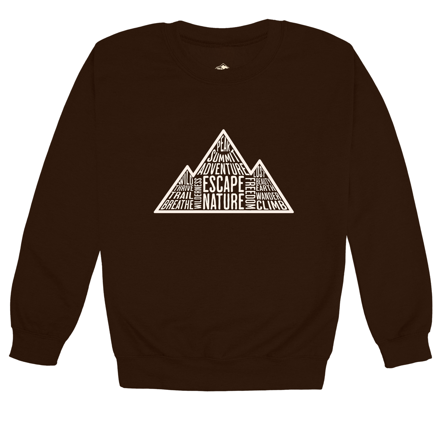 Escape to Nature Graphic Crewneck Sweatshirt