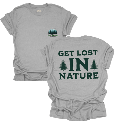 Get Lost in Nature Unisex Softstyle T-Shirt – Adventure & Outdoor Enthusiast Tee