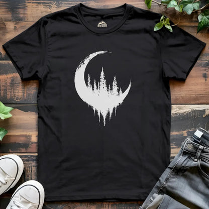 The Crescent Moon Forest Tee