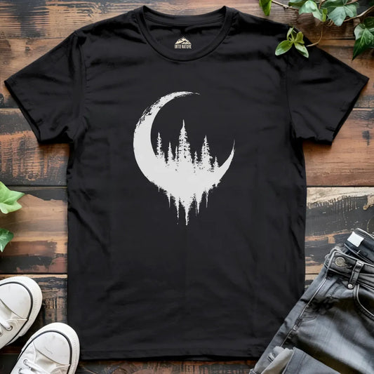 The Crescent Moon Forest Tee