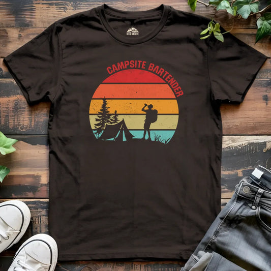 Campsite Bartender Tee