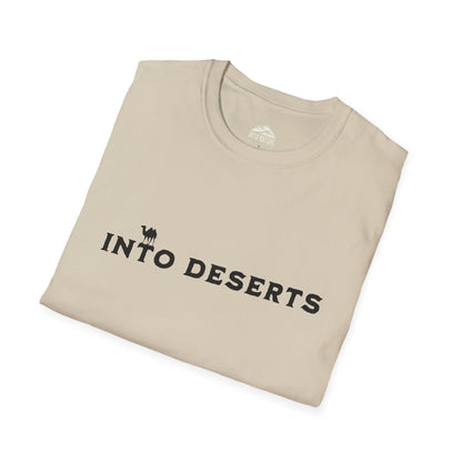 Unisex Softstyle T-Shirt - "Into Deserts" Adventure Tee for Nature Lovers