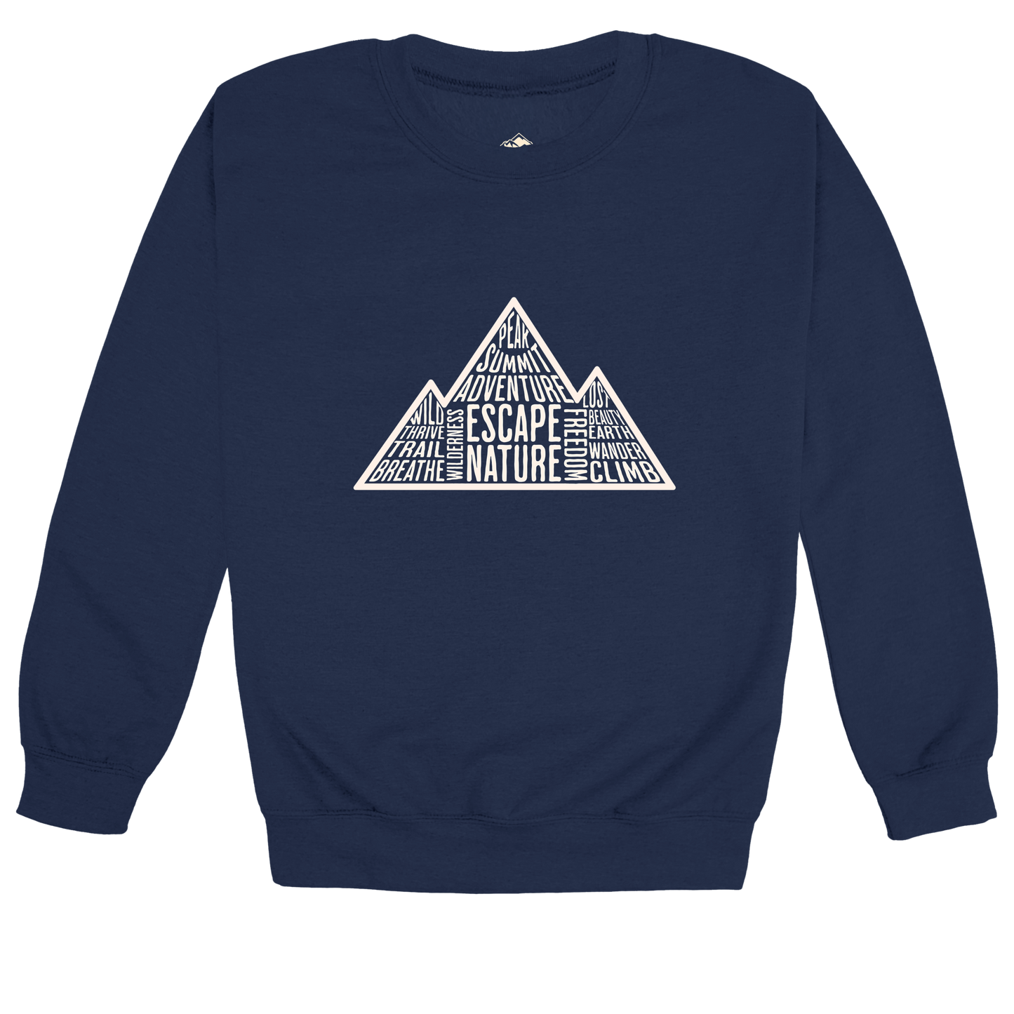 Escape to Nature Graphic Crewneck Sweatshirt