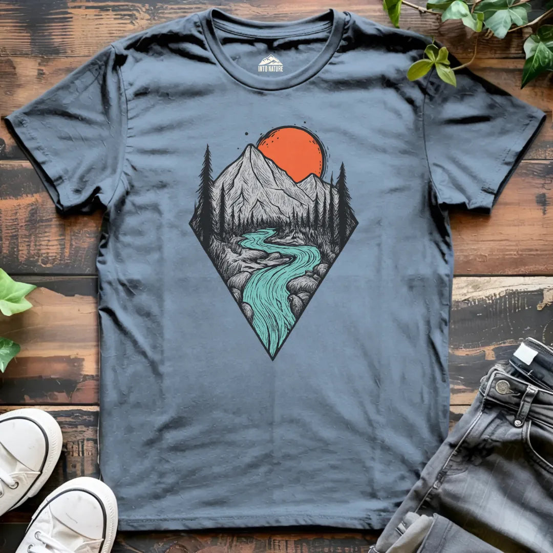 Sunset Stream Tee