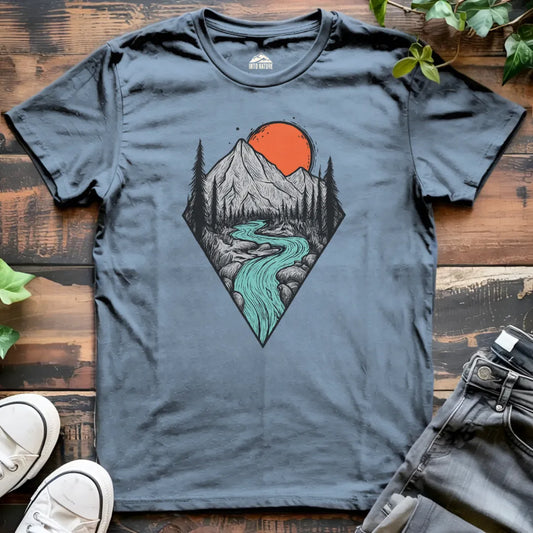 Sunset Stream Tee