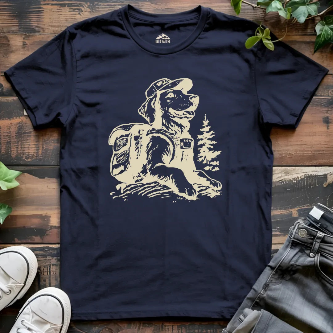Golden Retriever Hiker Tee