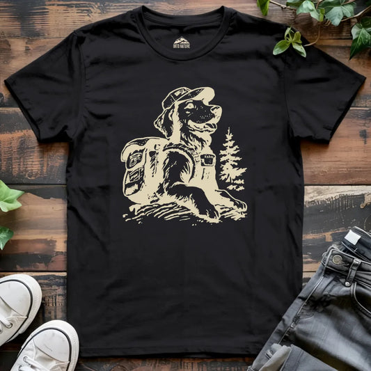 Golden Retriever Hiker Tee