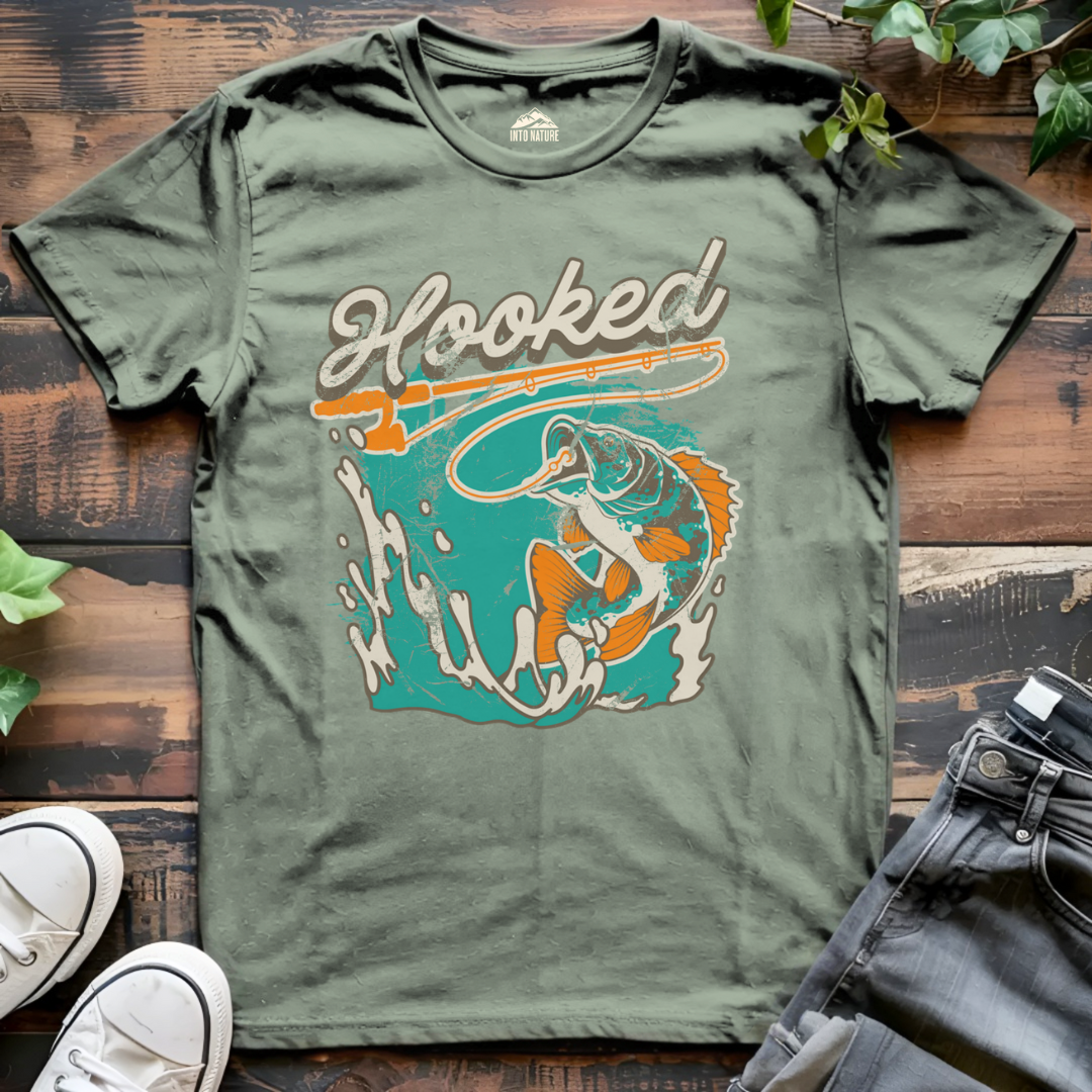 Hooked Fishing Tee