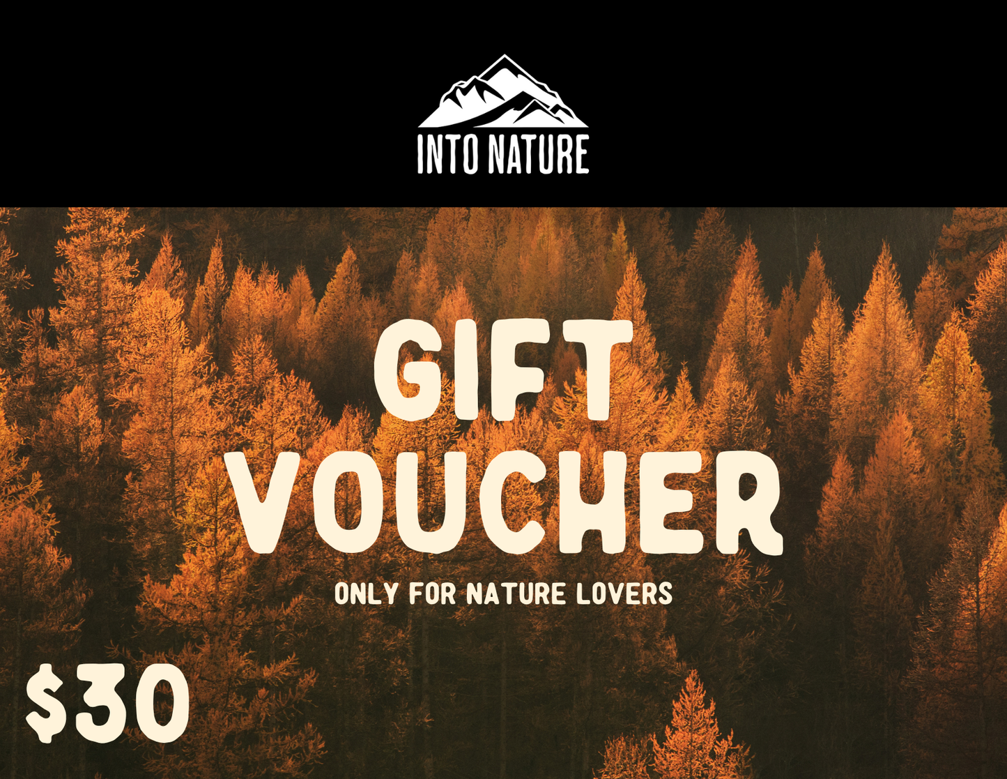 Into Nature Gift Card