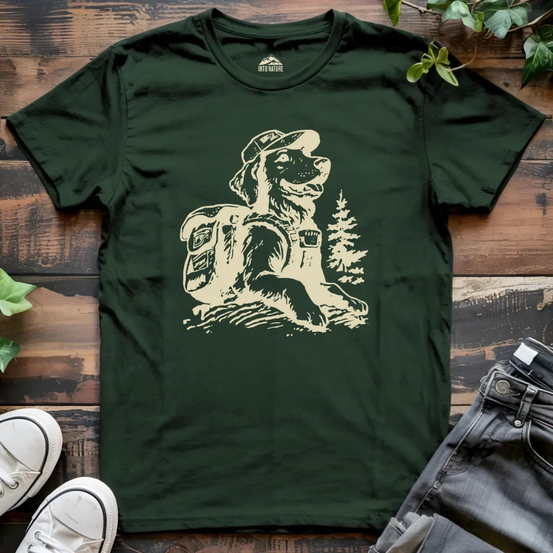 Golden Retriever Hiker Tee