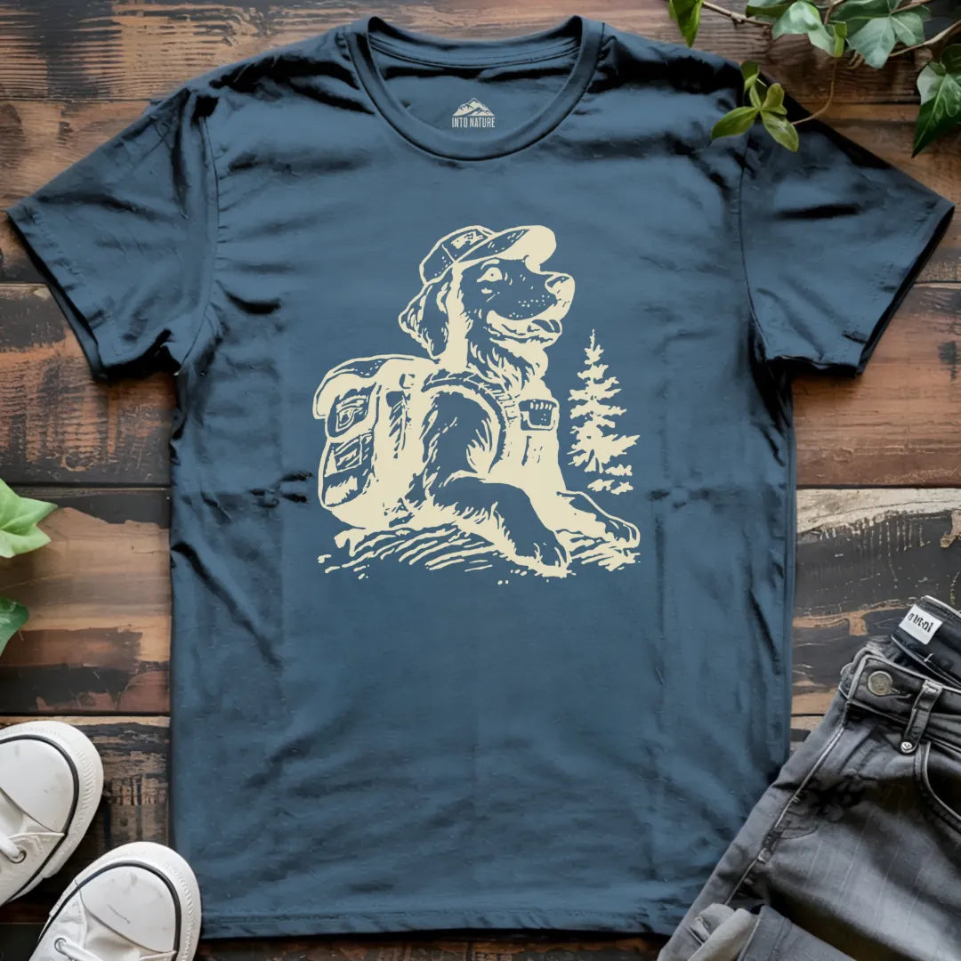 Golden Retriever Hiker Tee