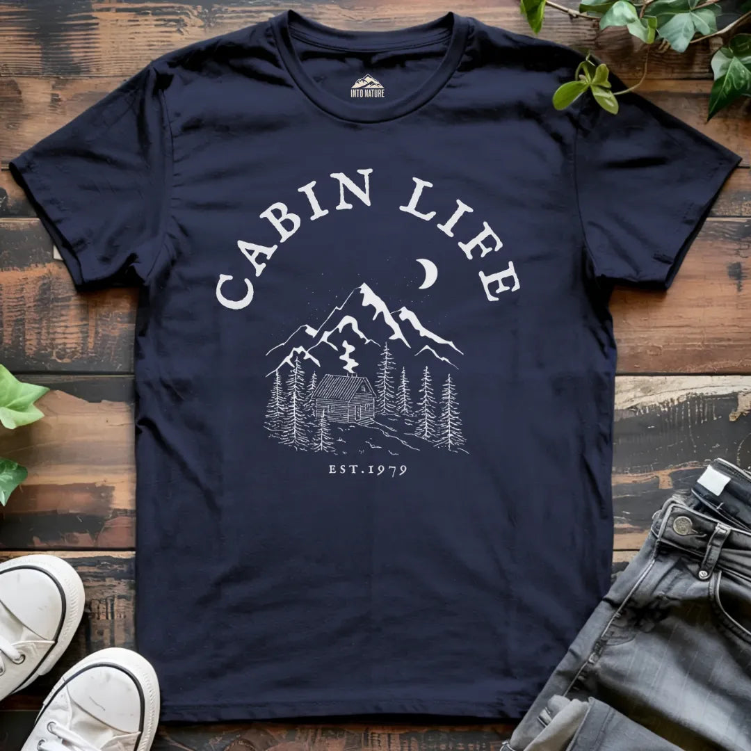Cabin Life Mountain Tee