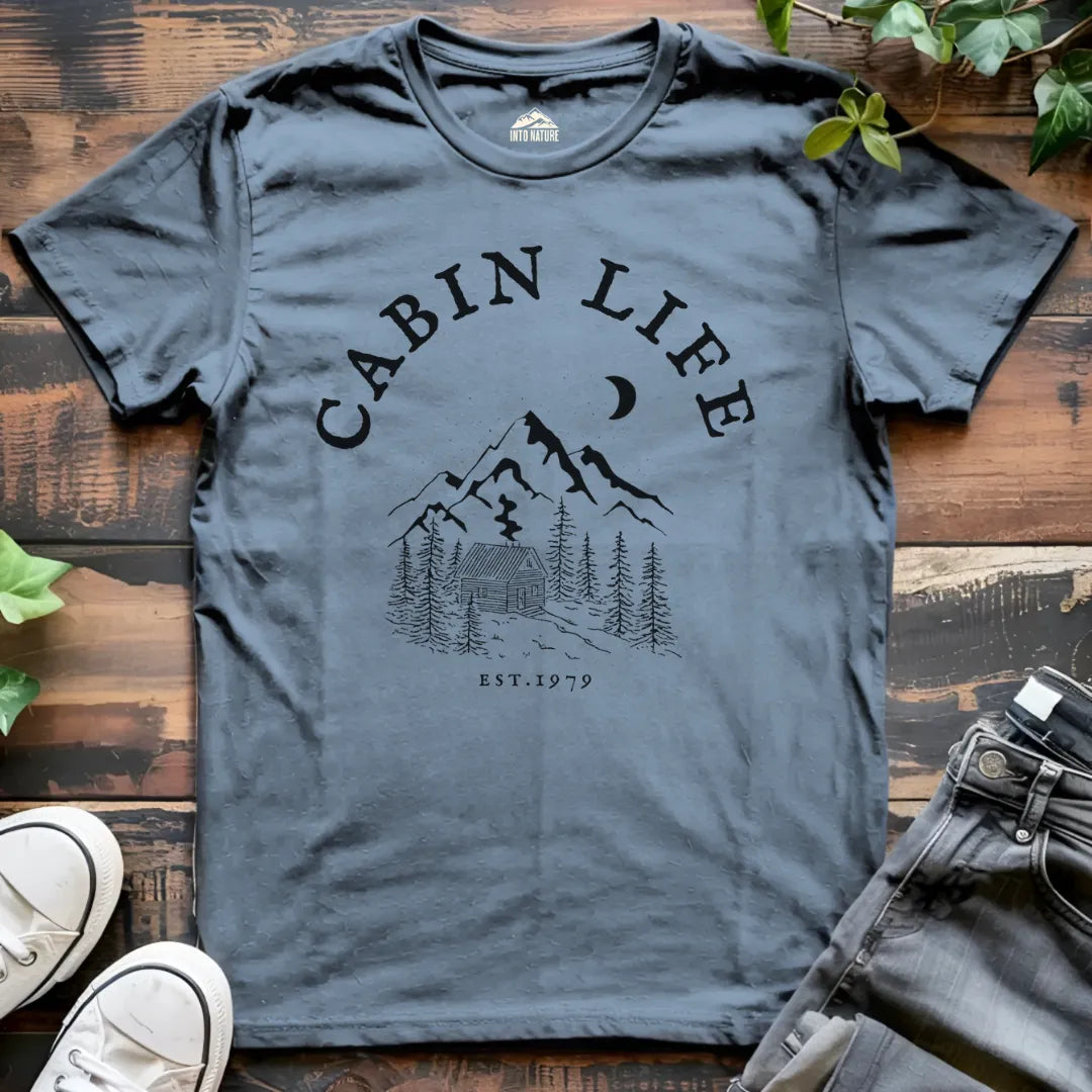 Cabin Life Mountain Tee