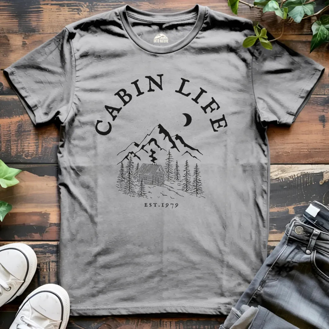 Cabin Life Mountain Tee