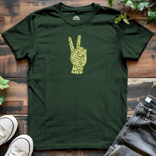 Nature's Peace Sign Tee