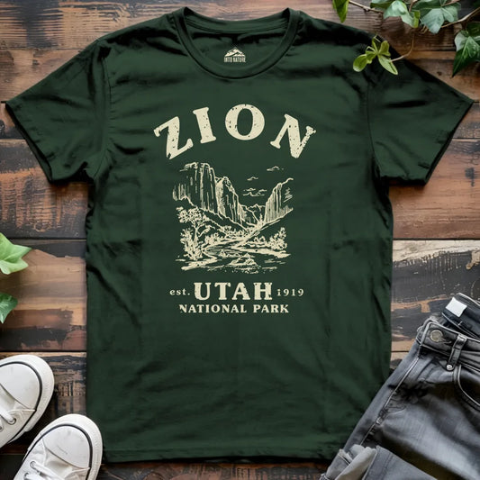 Zion National Park Graphic Tee