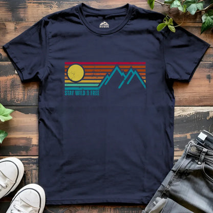 Stay Wild & Free Adventure Tee