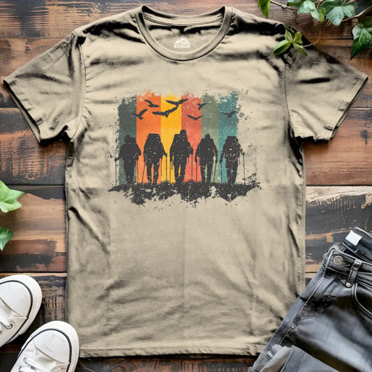 Sunset Hikers Tee