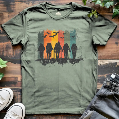 Sunset Hikers Tee