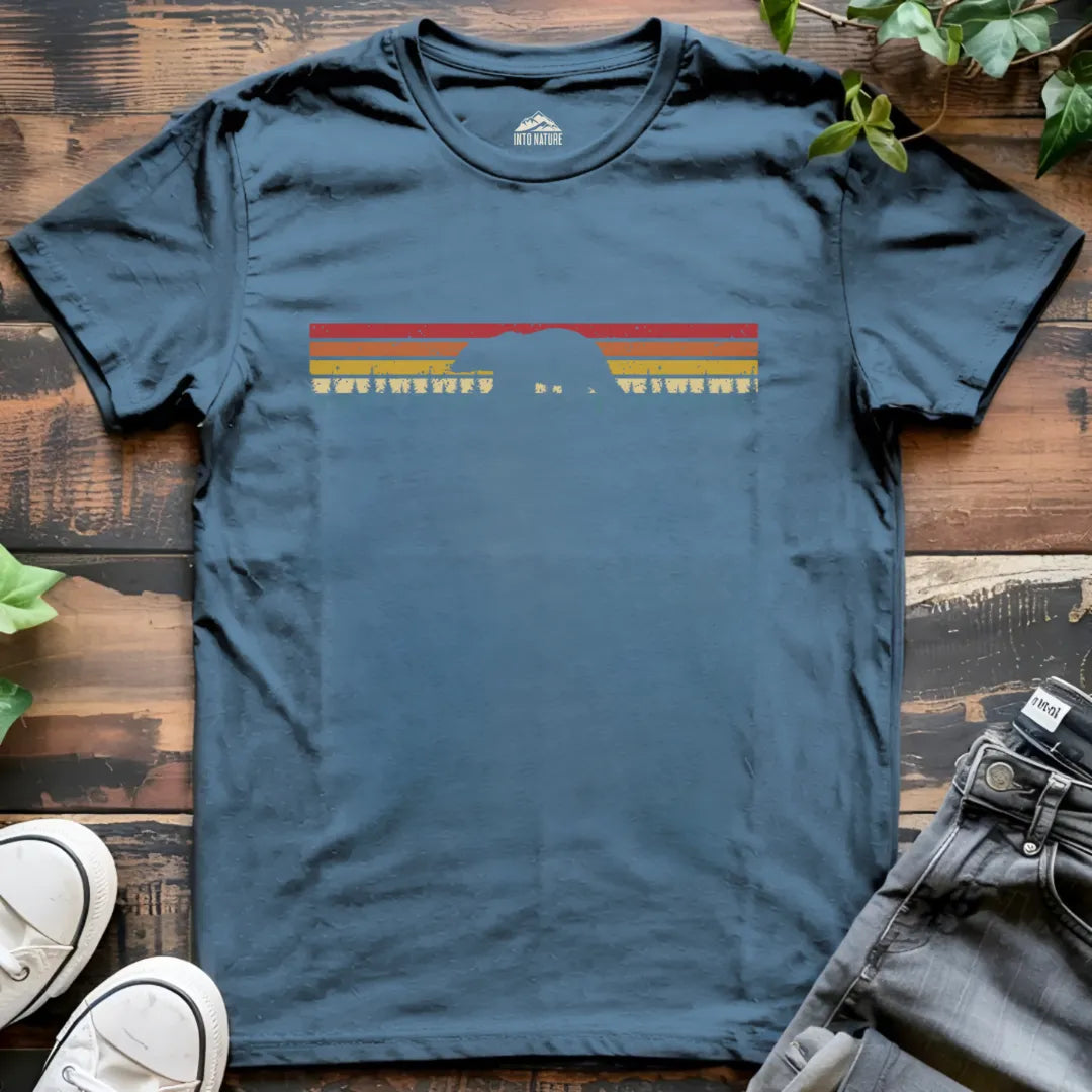 Vintage Sunset Bear Tee
