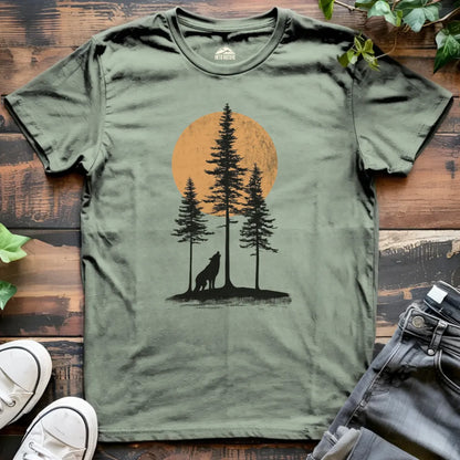 The Forest Wolf Tee