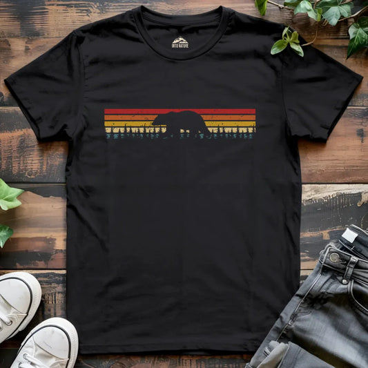 Vintage Sunset Bear Tee