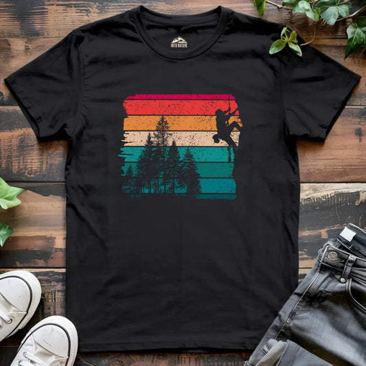 Vintage Rock Climbing Adventure Tee