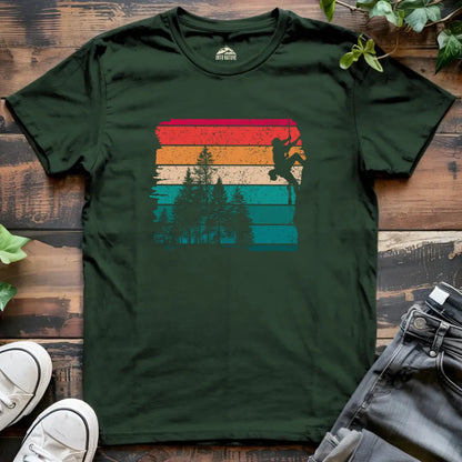Vintage Rock Climbing Adventure Tee
