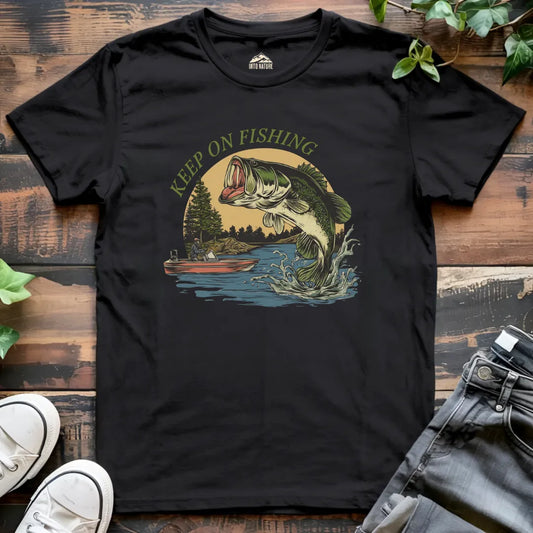 Keep on Fishing Tee