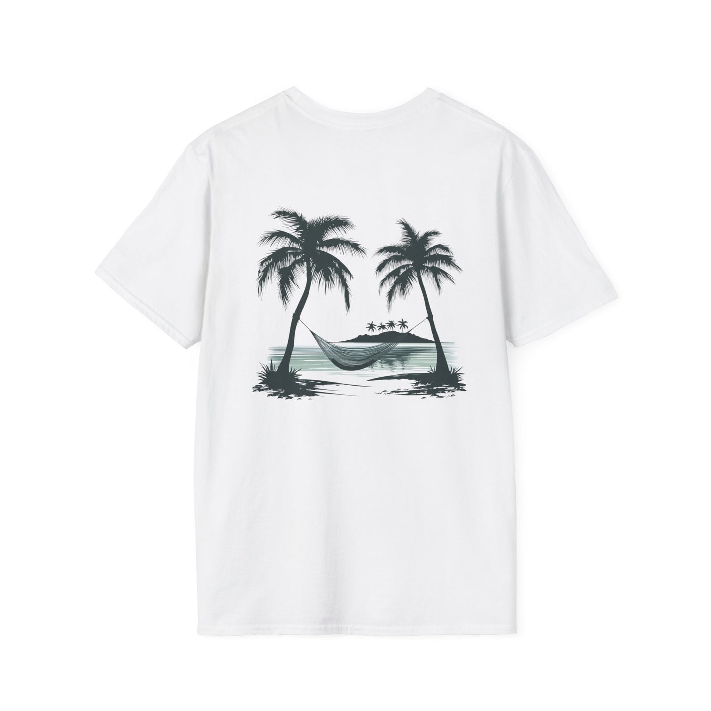 Unisex Softstyle T-Shirt - "Into Nature" Tropical Vibes Tee