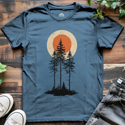 Trees & Sunrise Tee