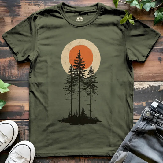 Trees & Sunrise Tee