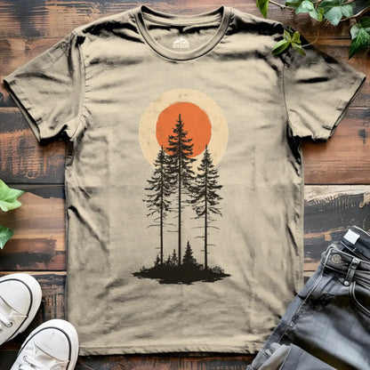 Trees & Sunrise Tee