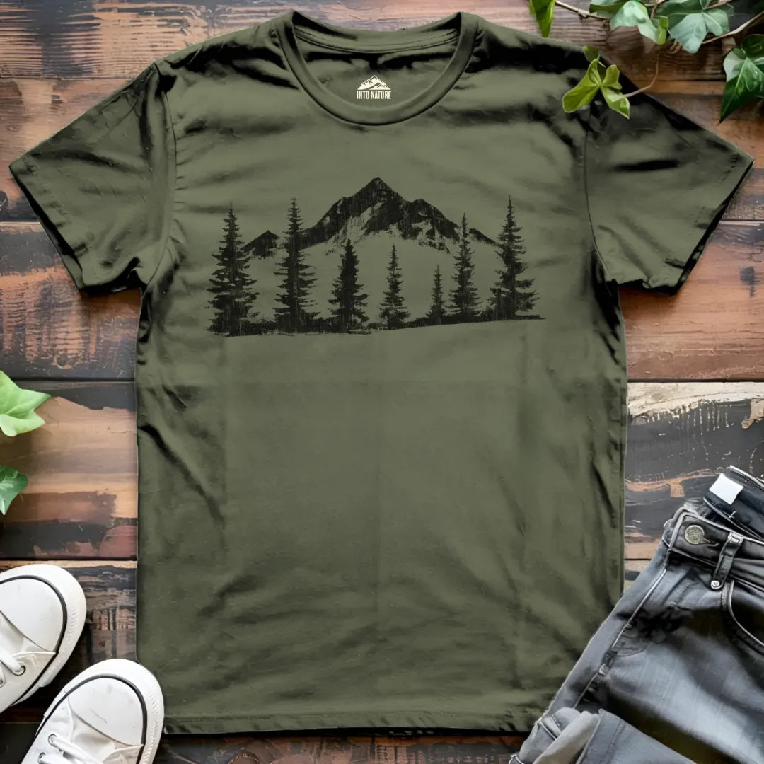 The Mountain Sketch Tee