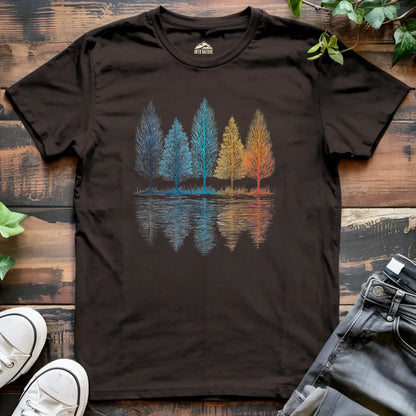 Rainbow Pines Autumn Tee