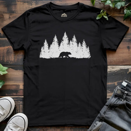 Forest Bear Silhouette Tee