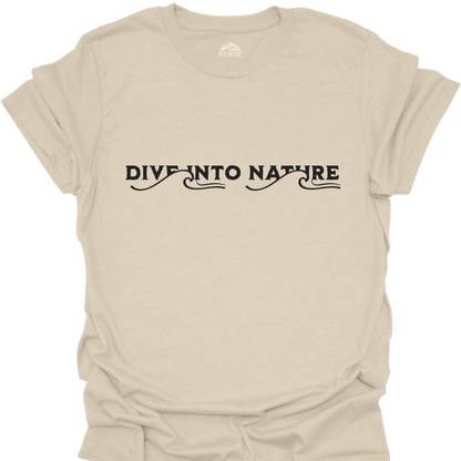 Dive Into Nature Unisex Softstyle T-Shirt - Perfect for Outdoor Enthusiasts