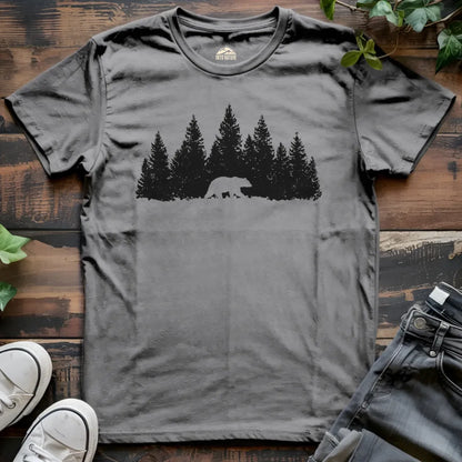 Forest Bear Silhouette Tee